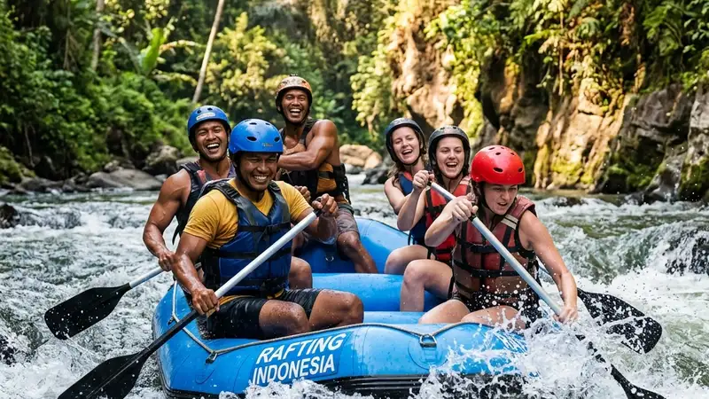 Manfaat Fisik Olahraga Arung Jeram bagi Tubuh