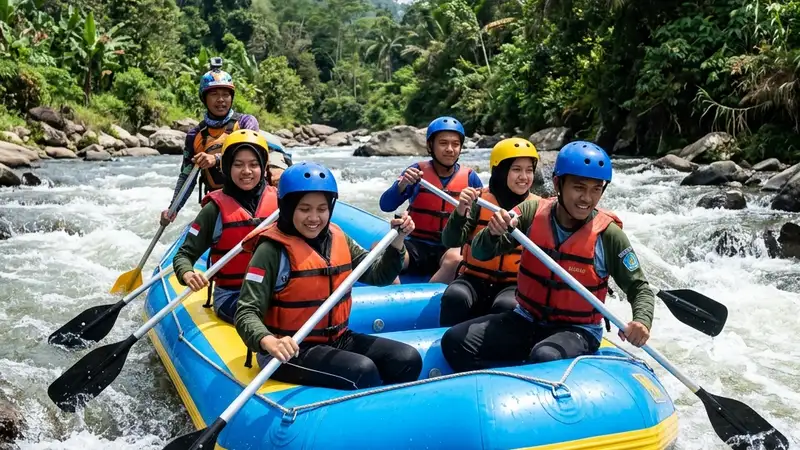 Manfaat Rafting Pelajar bagi Kegiatan Sekolah dan Organisasi