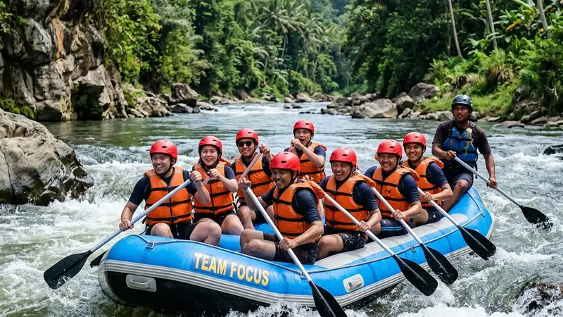 Manfaat Rafting untuk Team Building bagi Tim Kerja