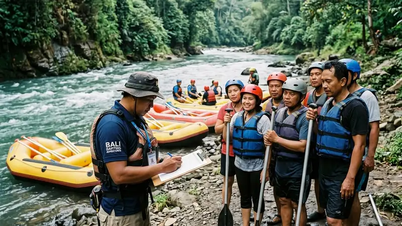 Prosedur dan SOP Keselamatan Rafting Sebelum Berangkat